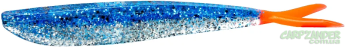 Силикон Lunker City Fin-S Fish 4" #279 Blue Ice Firetail 1шт