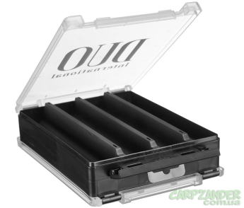 Коробка DUO Reversible Lure Case 180 Pearl Black/Clear (145 x 205 x 50mm)