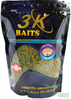 Пшениця 3KBaits Часник 0.8kg
