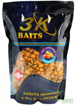 Зерновий Мікс 3KBaits Кукурудза Карамель 1kg