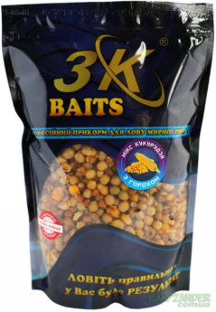 Зерновой Микс 3KBaits Кукуруза с Горохом 1kg