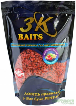 Зерновой Микс 3KBaits Уневерсальный Клубника 1kg