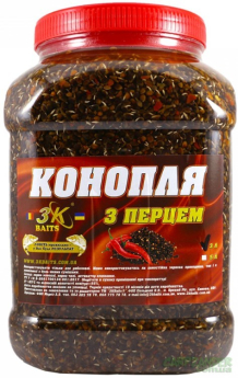 Конопля 3KBaits Натуральная с перцем Острая банка 3L