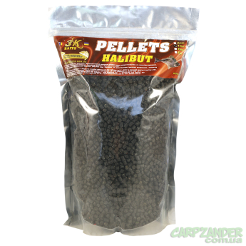 Пеллетс 3KBaits 4mm 0.8kg Halibut Палтус