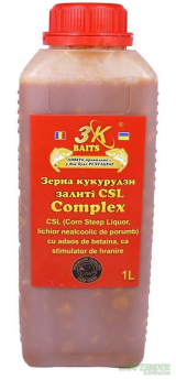 Зерна кукурузы 3KBaits залитые в CSL Complex 1L