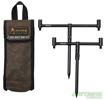 Буз-бар Prologic Avenger 2 Rod Buzz Bar Kit & Carrycase 18см і 23см висота 20-34см 0.277кг