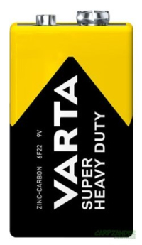 Батарейка крона Varta Super Heavy Duty 6F22 9V сольова