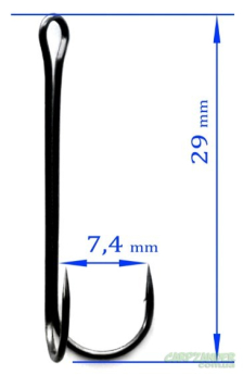 Двійник Kumho Double Hook Light 800 №8 1шт