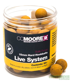Бойлы CC Moore Live System Hard Hookbaits 15mm (50)