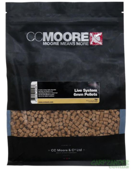 Пеллетс CC Moore Live System Pellets 6mm 1kg