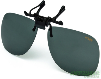 Накладка на окуляри Jaxon поляризаційна AK-OKX01SM темно сіра
