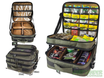 Сумка двойная ProfMontazh Twin Point для снастей и аксессуаров