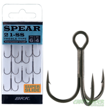 Трійник BKK Spear-21 SS №4 7шт