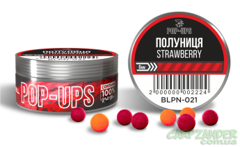 Бойли INTERKRILL Pop-up 6mm Полуниця/Strawberry 15g