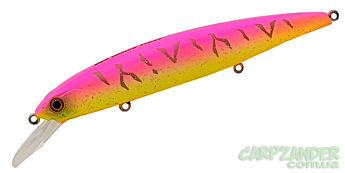 Воблер Bassday Mogul Minnow 130SP #P-431 Pinkback Tiger/Lame