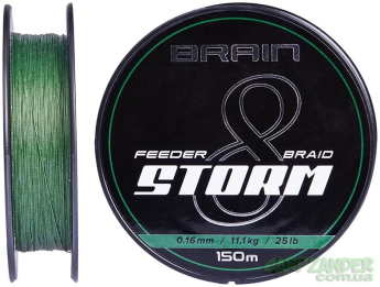 Шнур Brain Storm 8X (green) 150m