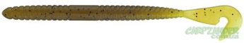 Силікон Gambler Burner Worm 6" Green Pumpkin Chartreuse 1шт