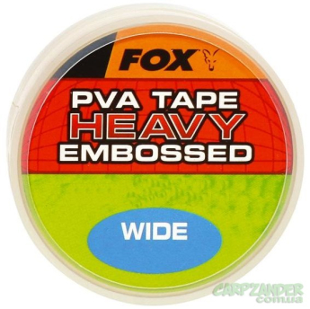 Лента PVA Fox Wide 20m Heavy Tape Embossed 10mm