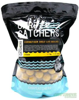 Бойли Carp Catchers тонучі Corn&Tiger Shelf Life Boilies 20mm 1kg