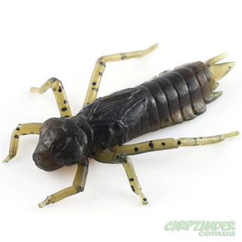 Силікон FishUp Dragonfly 1" (10шт) #043 - Watermelon Brown Black
