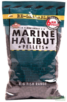 Пеллетс Dynamite Baits Marine Halibut Pellets 900g 6mm