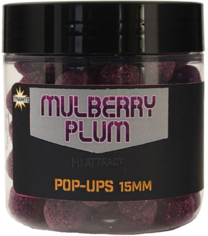 Бойлы Dynamite Baits Pop-Ups Hi-Attract Mulberry Plum 15mm