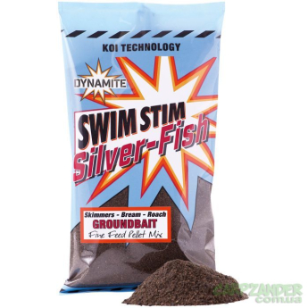 Прикормка Dynamite Baits Swim Stim Commercial Silver Fish Gbait Dark 900g