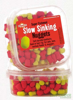 Пеллетс Dynamite Baits Yellow/Red Fishmeal Slow Sinking Nuggets