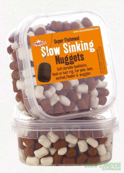 Пеллетс Dynamite Baits White/Brown Fishmeal Slow Sinking Nuggets