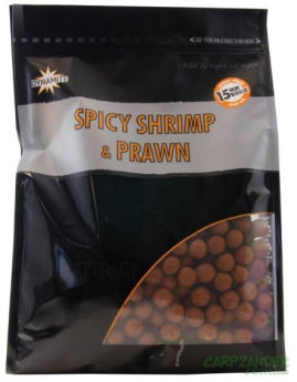 Бойлы Dynamite Baits Hi-Attract Spicy Shrimp & Prawn 15mm 1kg