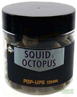 Бойлы Dynamite Baits Pop-Ups Hi-Attract Squid & Octopus 15mm