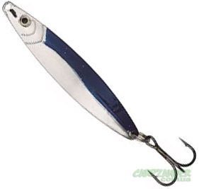 Блесна Kinetic Solo Salar 10g Uv Blue/Silver