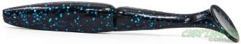 Силікон Gambler EZ Swimmer 4.25" Black Blue Glitter 1шт