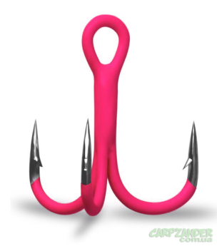 Тройник Gurza Round Treble ST-36 UV Red K-3509 1шт