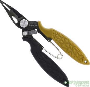 Плоскогубці Westin Finesse Split Ring Pliers Small 13.5cm Black Sand