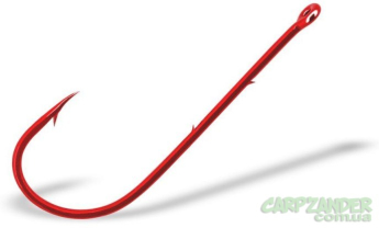 Крючок Gurza Round 2BH Red K-1027