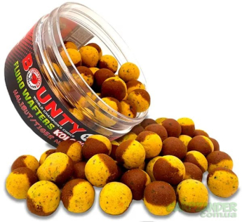 Бойли Bounty Fluro-вафтерс Kolobok Halibut / Tiger Nut (Палтус / Тигровий горіх) 10mm