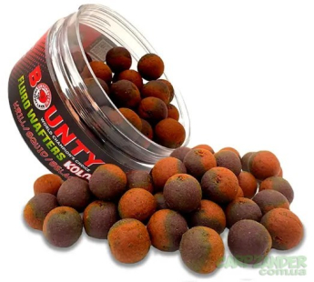 Бойлы Bounty Fluro-вафтерс Kolobok Krill / Squid / Belachan (Криль / Кальмар / Белачан) 10mm