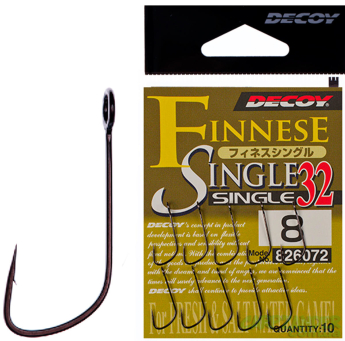 Крючок Decoy Single 32 № 2 10шт