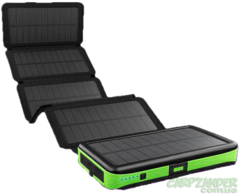 Сонячний протативний зарядний пристрій KILNEX POWER BANK 16000 “LEXX” IP65