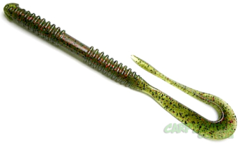 Силікон Keitech Mad Wag Long 8.0" #208 Watermelon PP Red 1шт