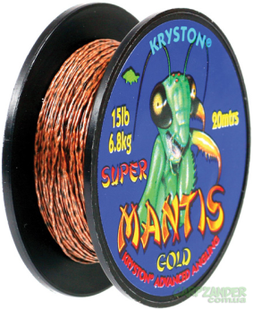 Поводковый материал Kryston Mantis Gold 25lb 20m