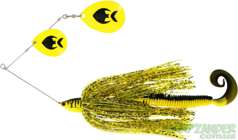 Спиннербейт Westin MonsterVibe (Colorado) 65g Yellow Tiger