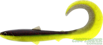 Силікон Westin BullTeez Curltail 14cm 15g Black/Chartreuse 1шт