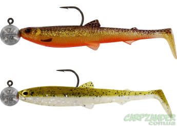 Силикон Westin BullTeez Shadtail R'N'R 9.5cm 7g #4/0 Clear Water Mix 5 (2шт/уп)