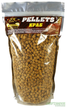 Пелетс 3KBaits 6mm 0.8kg Краб