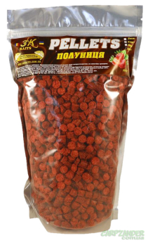 Пелетс 3KBaits 8mm 0.8kg Полуниця
