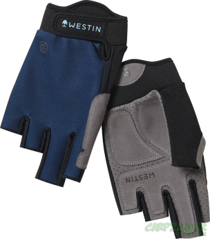 Рукавички Westin Drip UPF Half Finger Glove Petrol Blue