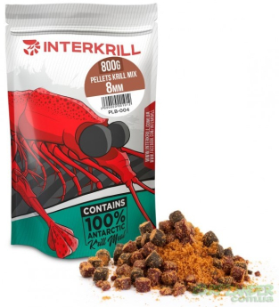Пелетс INTERKRILL Pellets Krill Mix 8mm 800g