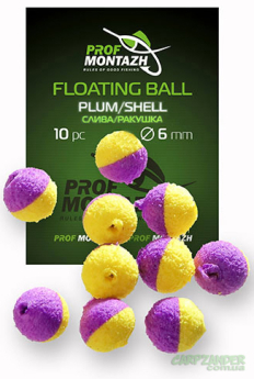 Насадка Floating Ball ProfMontazh 6mm Слива/Мушля "Plum/Shell"
